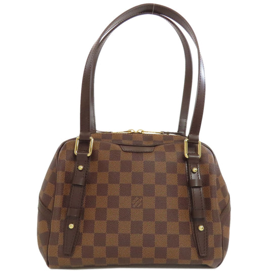 LOUIS VUITTON Handbag N41157 Damier canvas Brown Rivington PM Women Used Authentic