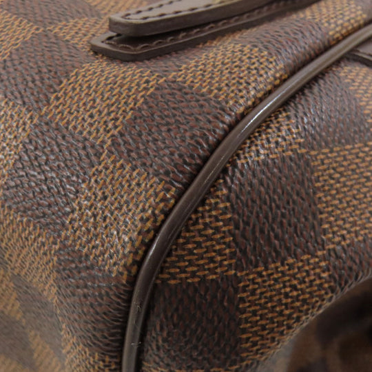 LOUIS VUITTON Handbag N41157 Damier canvas Brown Rivington PM Women Used Authentic