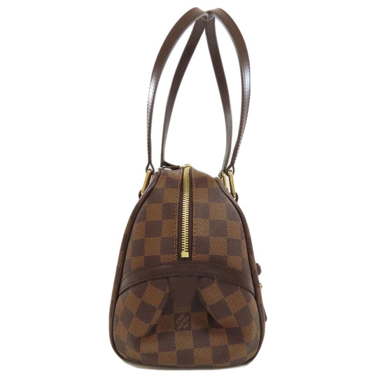 LOUIS VUITTON Handbag N41157 Damier canvas Brown Rivington PM Women Used Authentic