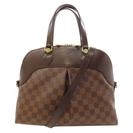 LOUIS VUITTON Handbag N41399 Damier canvas Brown Salvi Women Used Authentic
