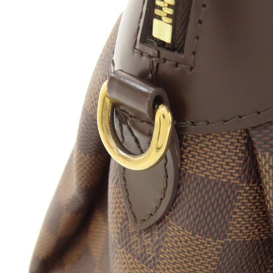 LOUIS VUITTON Handbag N41399 Damier canvas Brown Salvi Women Used Authentic