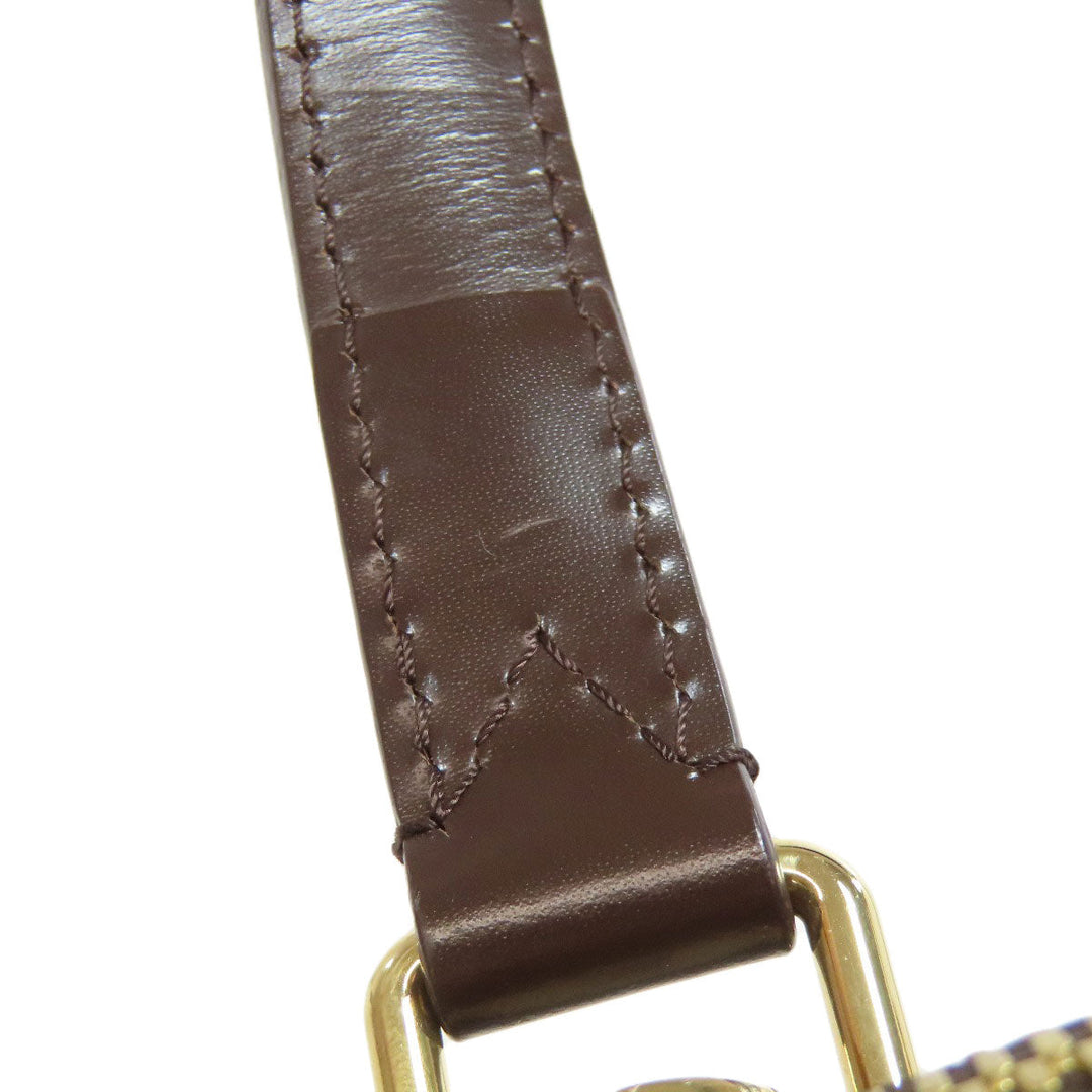LOUIS VUITTON Handbag N41399 Damier canvas Brown Salvi Women Used Authentic