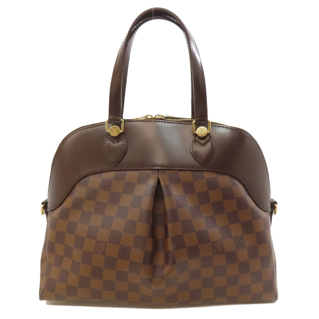 LOUIS VUITTON Handbag N41399 Damier canvas Brown Salvi Women Used Authentic