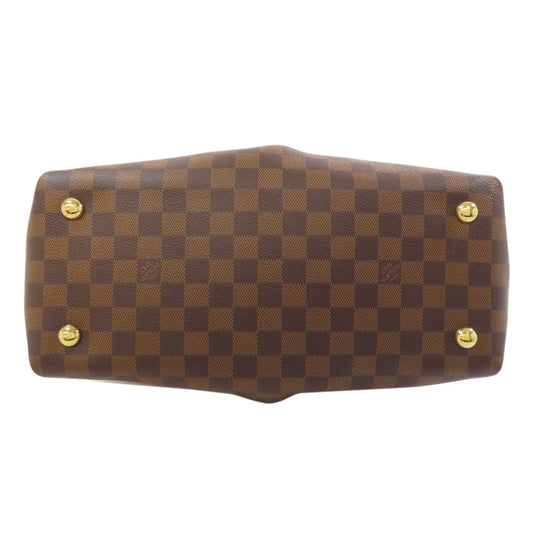 LOUIS VUITTON Handbag N41399 Damier canvas Brown Salvi Women Used Authentic
