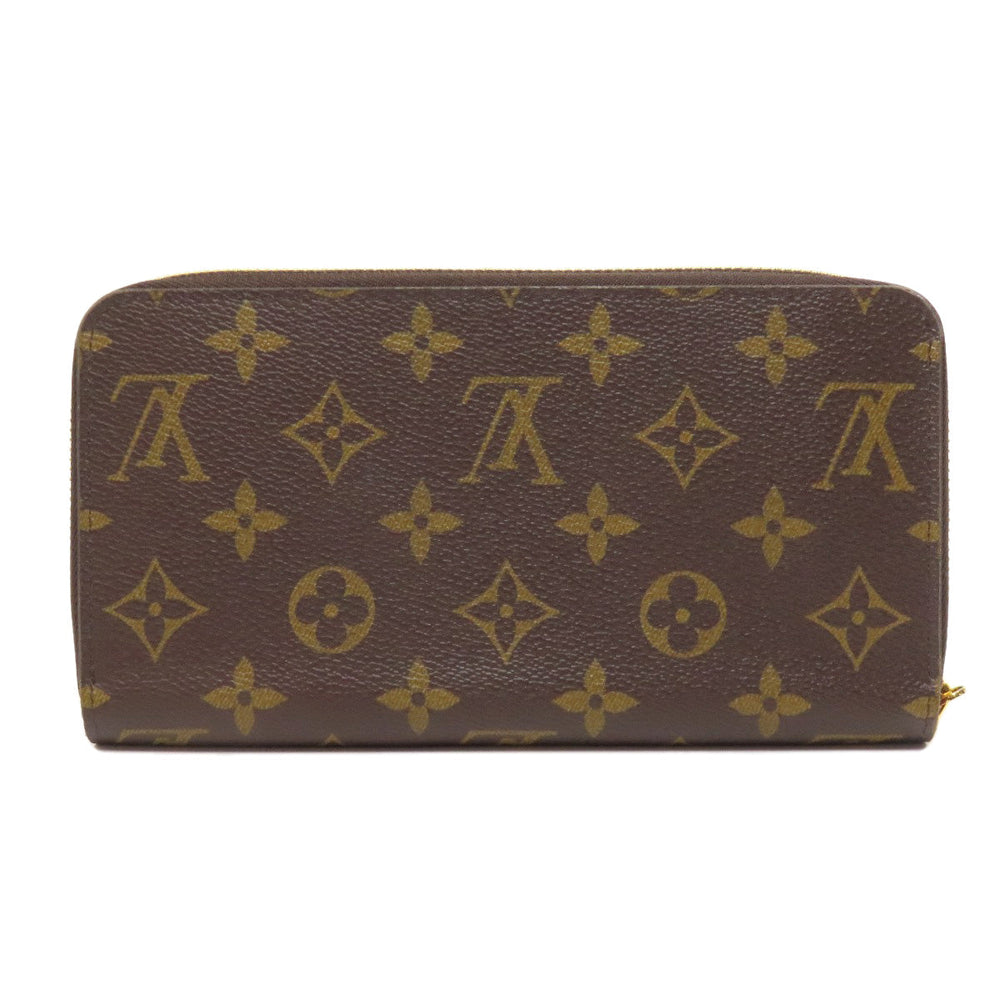 LOUIS VUITTON Long Wallet Purse M69750 Monogram canvas Brown Zippy Wallet Vivienne Women Used Authentic
