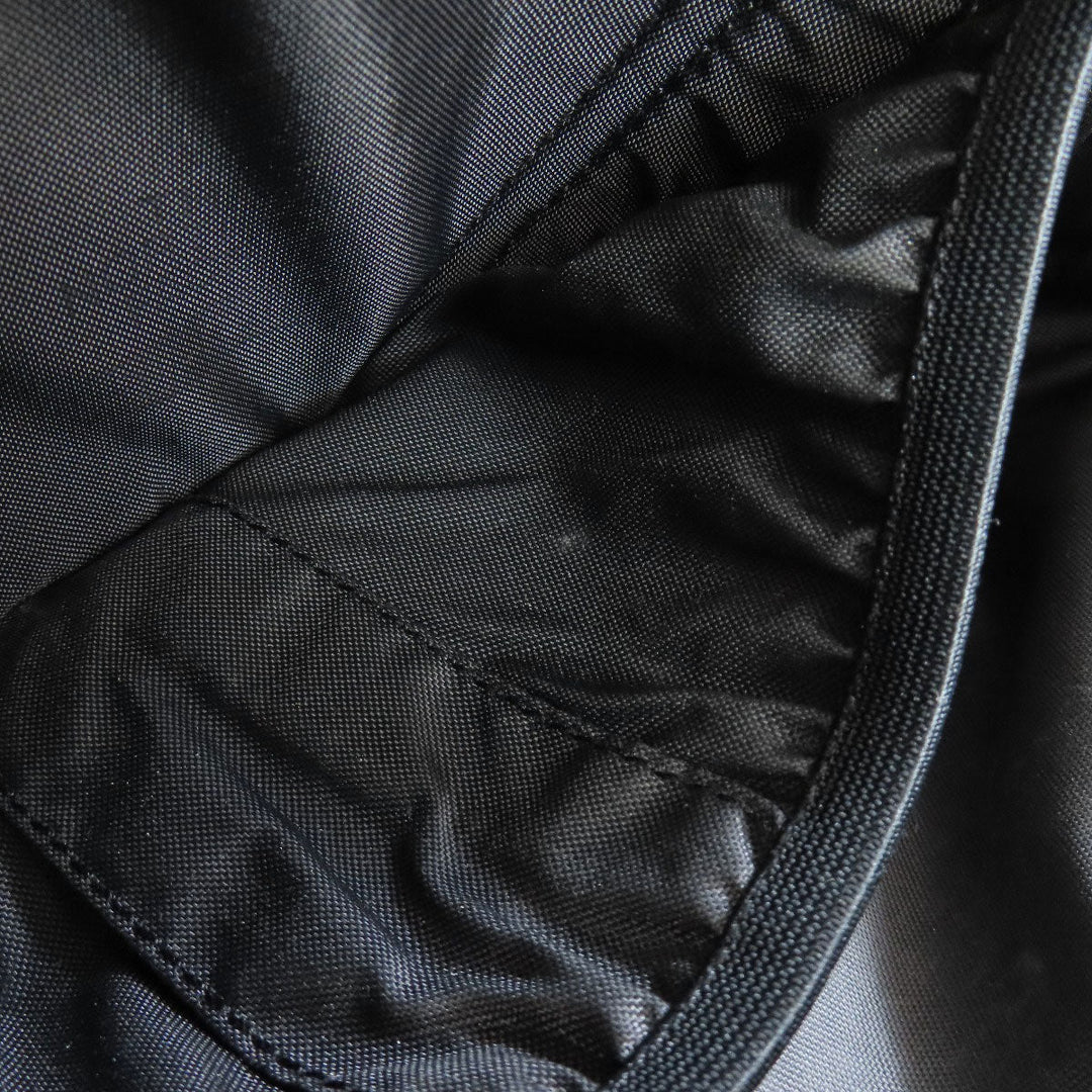 THE NORTH FACE Hip bag Nylon black Supreme collaboration fake fur Women Used Authentic