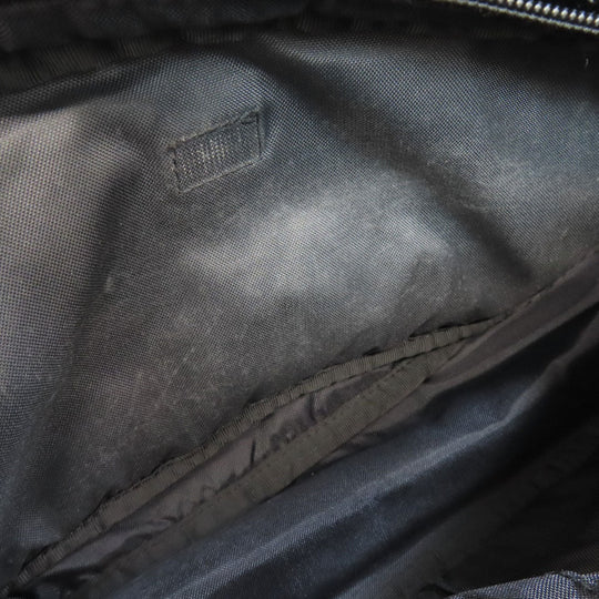 THE NORTH FACE Hip bag Nylon black Supreme collaboration fake fur Women Used Authentic