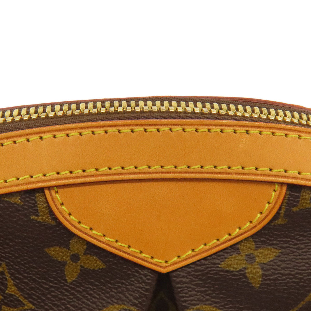 LOUIS VUITTON Handbag M40143 Monogram canvas Brown Tivoli PM Women Used Authentic