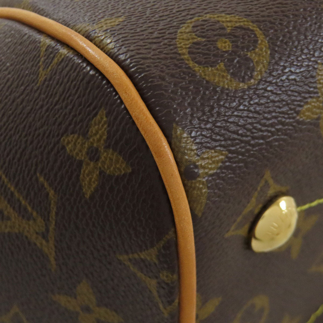 LOUIS VUITTON Handbag M40143 Monogram canvas Brown Tivoli PM Women Used Authentic