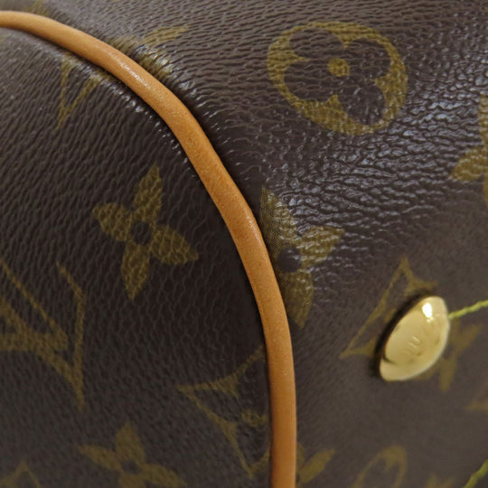 LOUIS VUITTON Handbag M40143 Monogram canvas Brown Tivoli PM Women Used Authentic