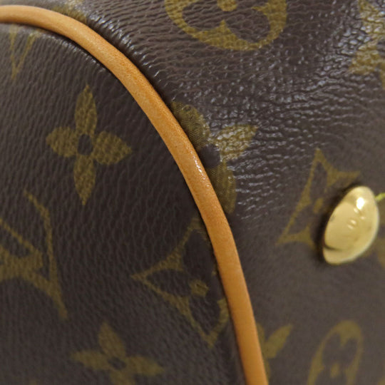 LOUIS VUITTON Handbag M40143 Monogram canvas Brown Tivoli PM Women Used Authentic