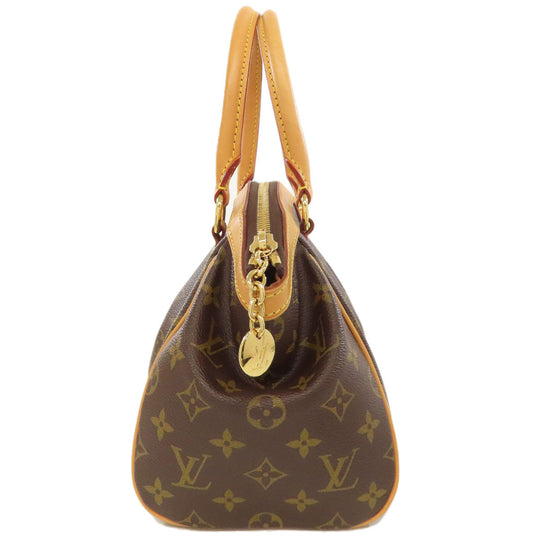 LOUIS VUITTON Handbag M40143 Monogram canvas Brown Tivoli PM Women Used Authentic