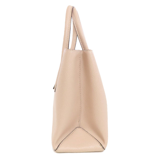 Kate Spade Handbag leather pink 2WAY Women Used Authentic