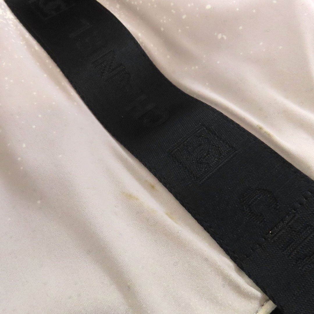 CHANEL Tote Bag Nylon white COCO Mark