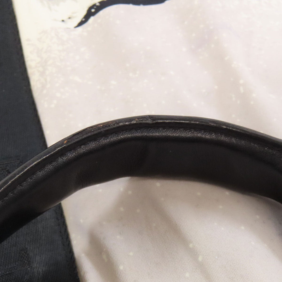CHANEL Tote Bag Nylon white COCO Mark