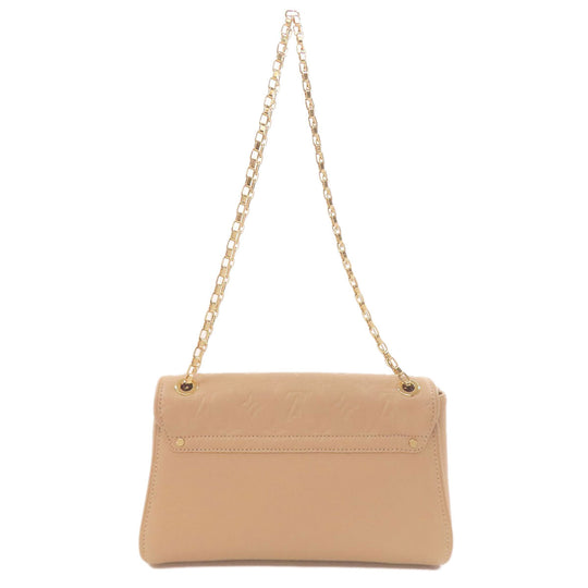 LOUIS VUITTON Shoulder Bag M48932 Ann Platt beige Saint Germain PM Women Used Authentic