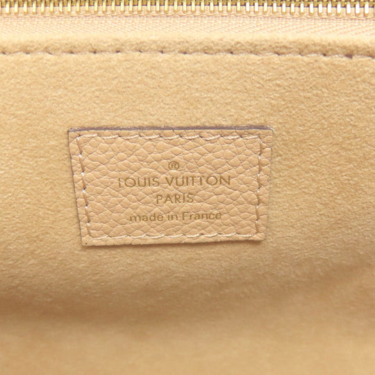 LOUIS VUITTON Shoulder Bag M48932 Ann Platt beige Saint Germain PM Women Used Authentic