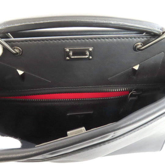 FENDI Business bag Calfskin black Peekaboo Fit Monster 2WAY