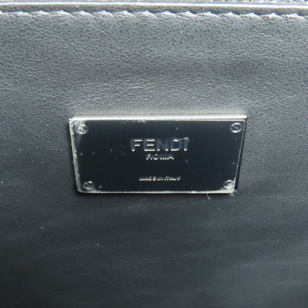 FENDI Business bag Calfskin black Peekaboo Fit Monster 2WAY