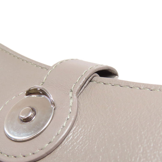 BALENCIAGA Shoulder Bag 671353 Calfskin gray Downtown Women Used Authentic