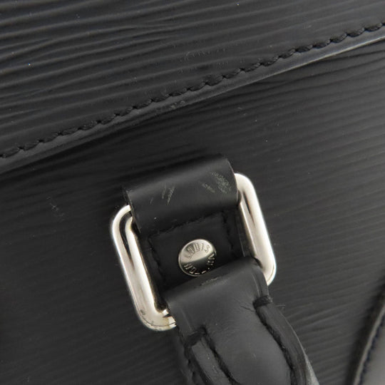 LOUIS VUITTON Tote Bag M58822 Epi black Segur PM