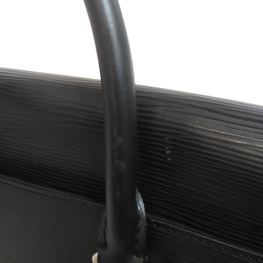 LOUIS VUITTON Tote Bag M58822 Epi black Segur PM