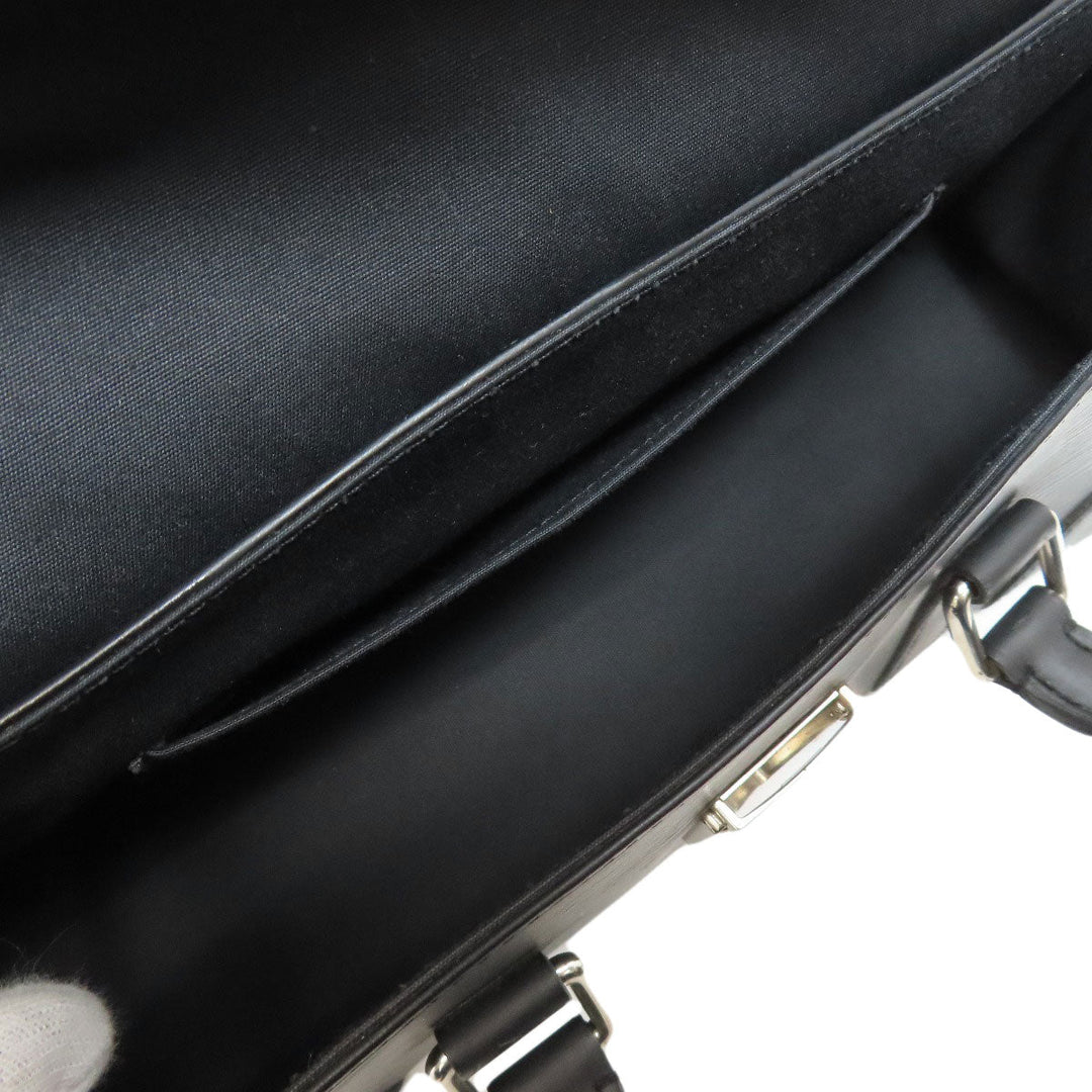 LOUIS VUITTON Tote Bag M58822 Epi black Segur PM