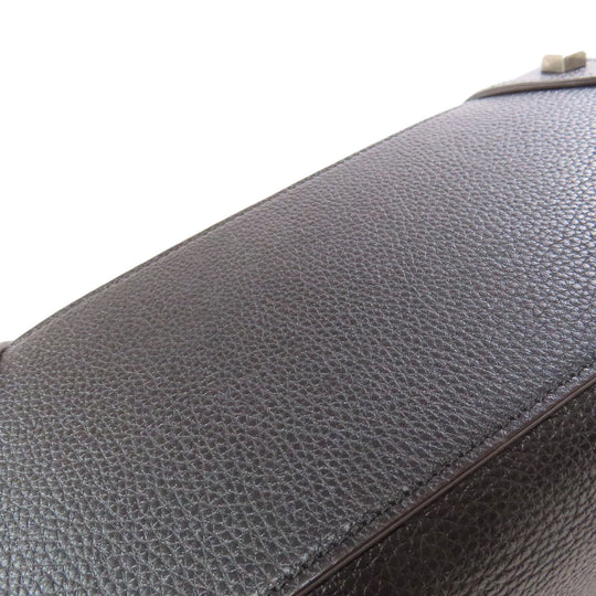 CELINE Tote Bag Calfskin black Luggage micro