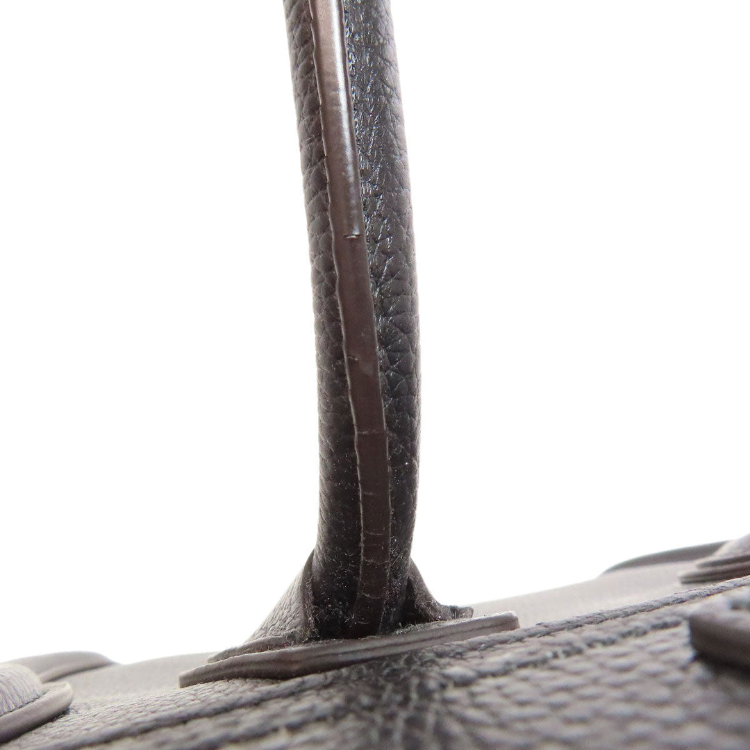 CELINE Tote Bag Calfskin black Luggage micro