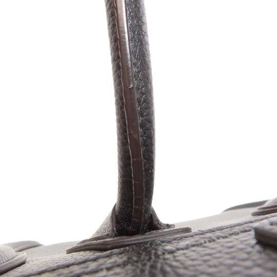 CELINE Tote Bag Calfskin black Luggage micro