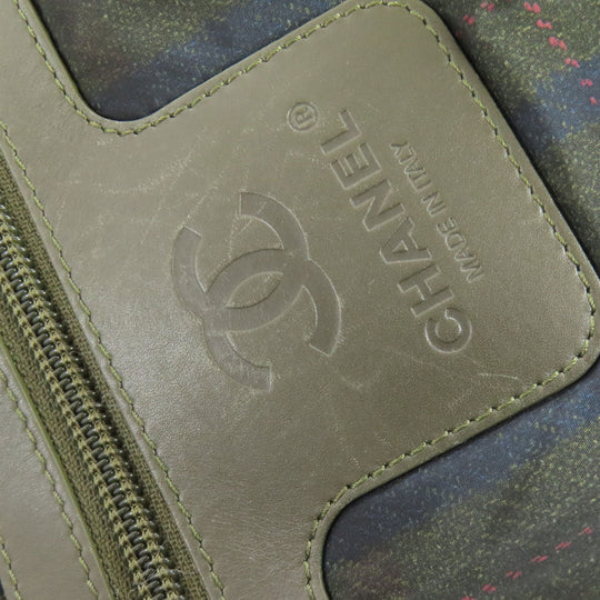 CHANEL Handbag Nylon green Cocoko coon tote Women Used Authentic