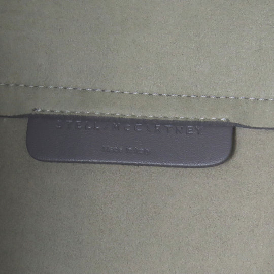 Stella McCartney Tote Bag felt gray logo Women Used Authentic