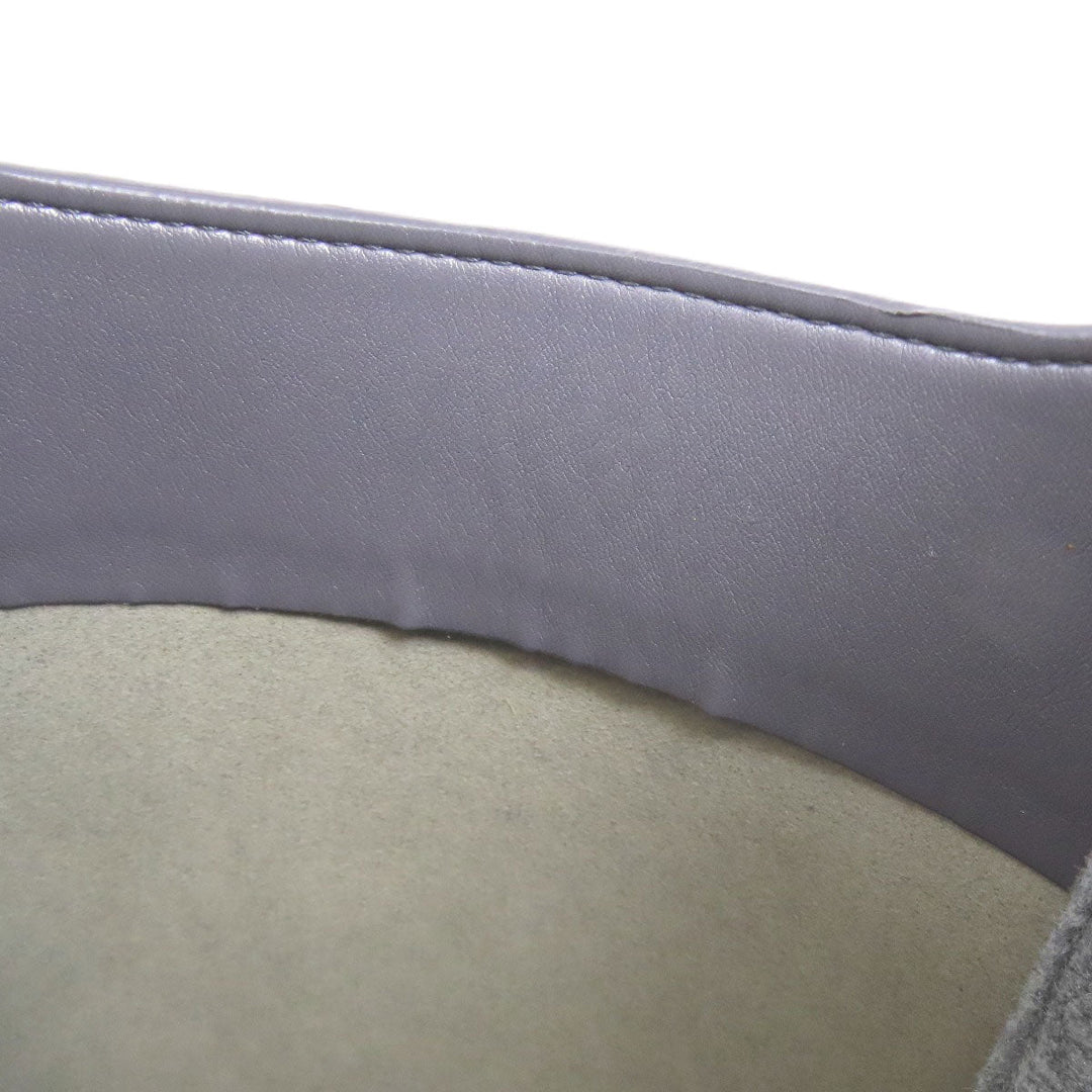 Stella McCartney Tote Bag felt gray logo Women Used Authentic