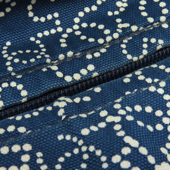 CHANEL Handbag canvas blue COCO Mark Women Used Authentic