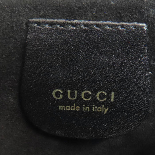 GUCCI Handbag 001・2058・1880・0 leather black Bamboo