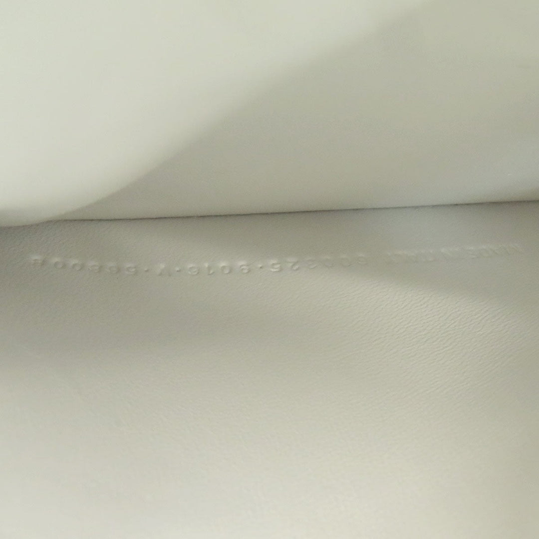 BALENCIAGA Shoulder Bag leather white quilting Women Used Authentic