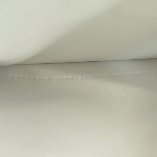 BALENCIAGA Shoulder Bag leather white quilting Women Used Authentic