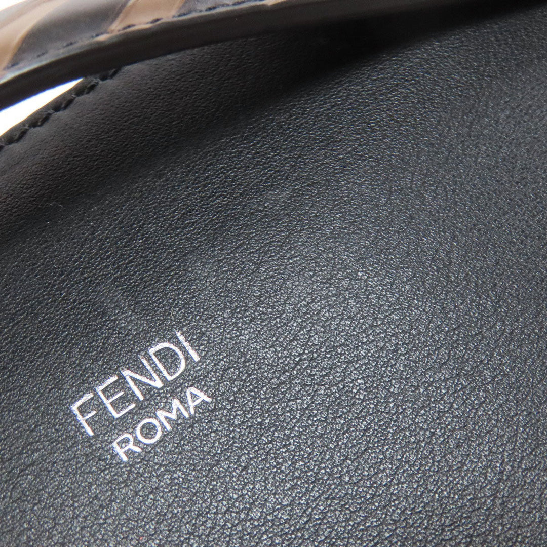 FENDI Handbag Calfskin black By the Way Mini 2WAY Women Used Authentic