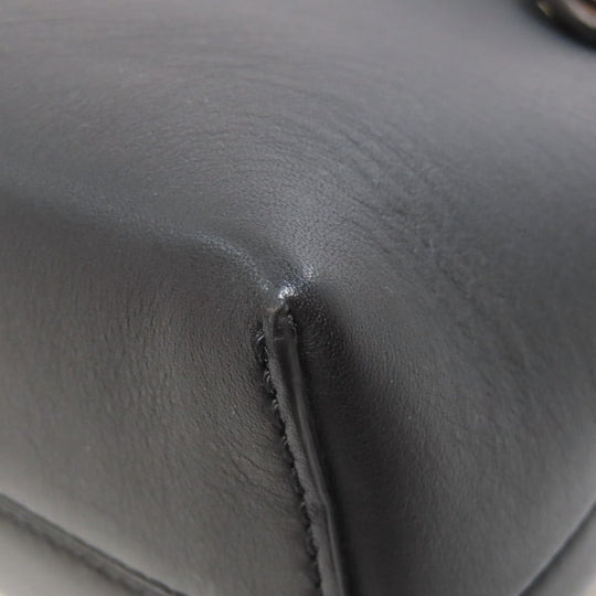 FENDI Handbag Calfskin black By the Way Mini 2WAY Women Used Authentic