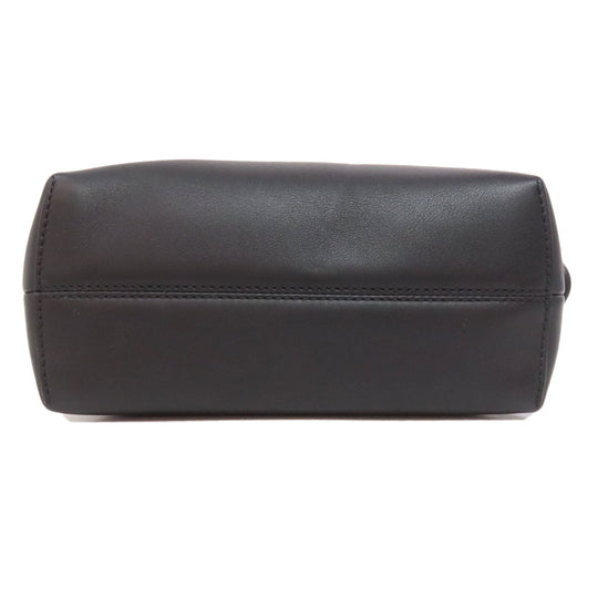 FENDI Handbag Calfskin black By the Way Mini 2WAY Women Used Authentic