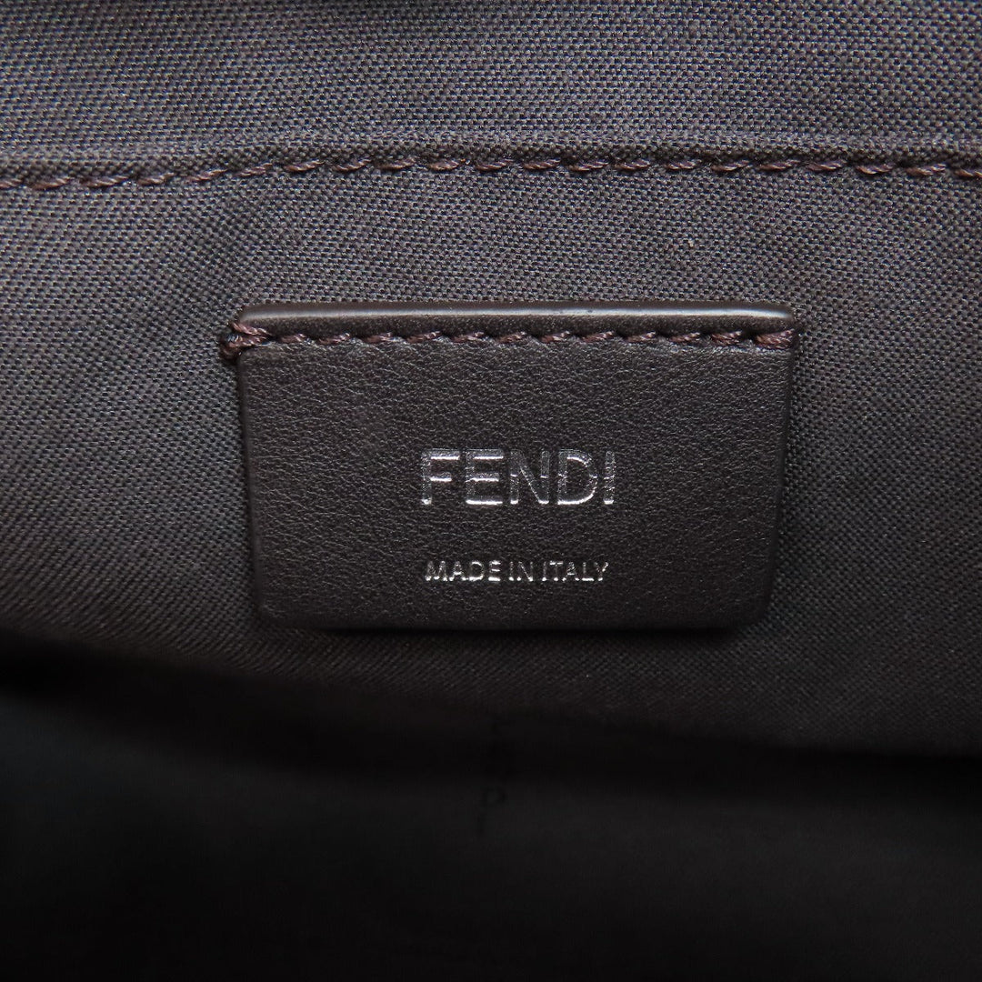FENDI Handbag Calfskin black By the Way Mini 2WAY Women Used Authentic
