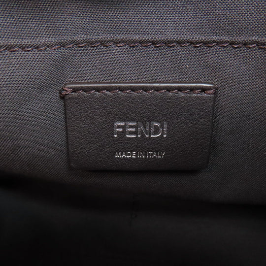 FENDI Handbag Calfskin black By the Way Mini 2WAY Women Used Authentic