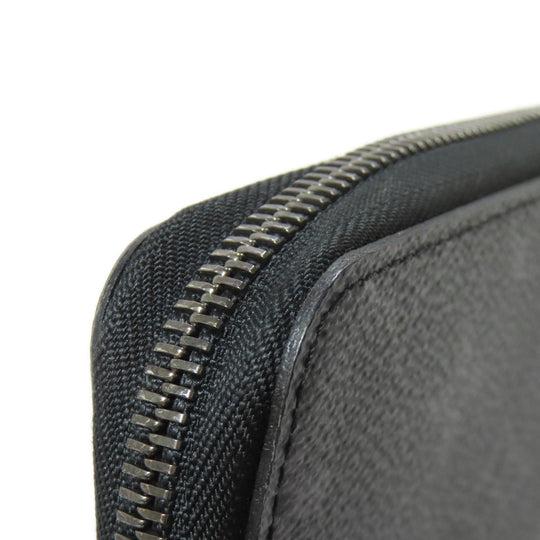 LOUIS VUITTON Long Wallet Purse M82081 Monogram Eclipse black Zippy Organizer NM mens Used Authentic