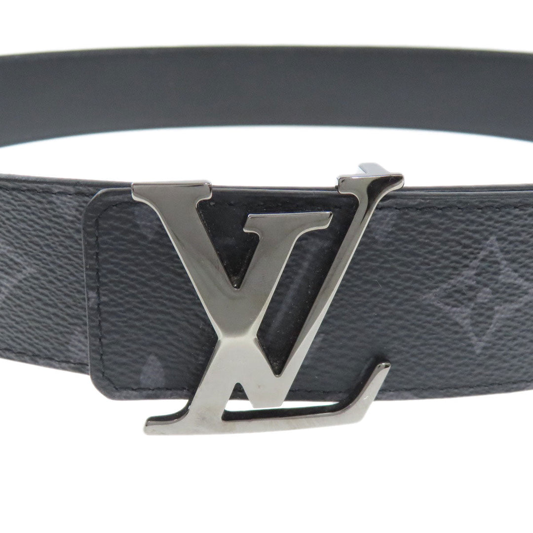 LOUIS VUITTON belt M9043 Monogram Eclipse black Belt/LV initial 40MM reversible mens Used Authentic