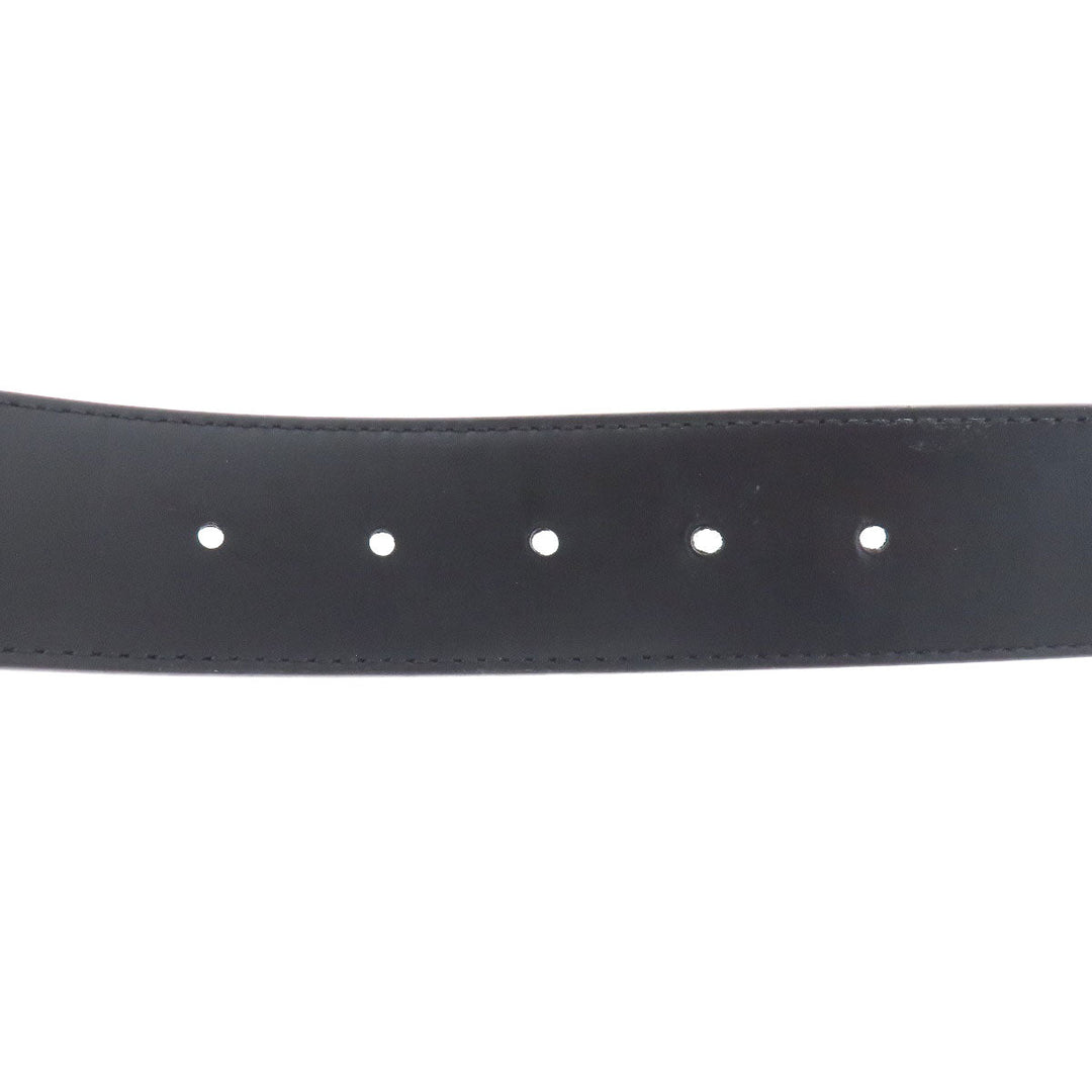 LOUIS VUITTON belt M9043 Monogram Eclipse black Belt/LV initial 40MM reversible mens Used Authentic