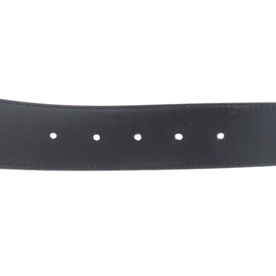 LOUIS VUITTON belt M9043 Monogram Eclipse black Belt/LV initial 40MM reversible mens Used Authentic