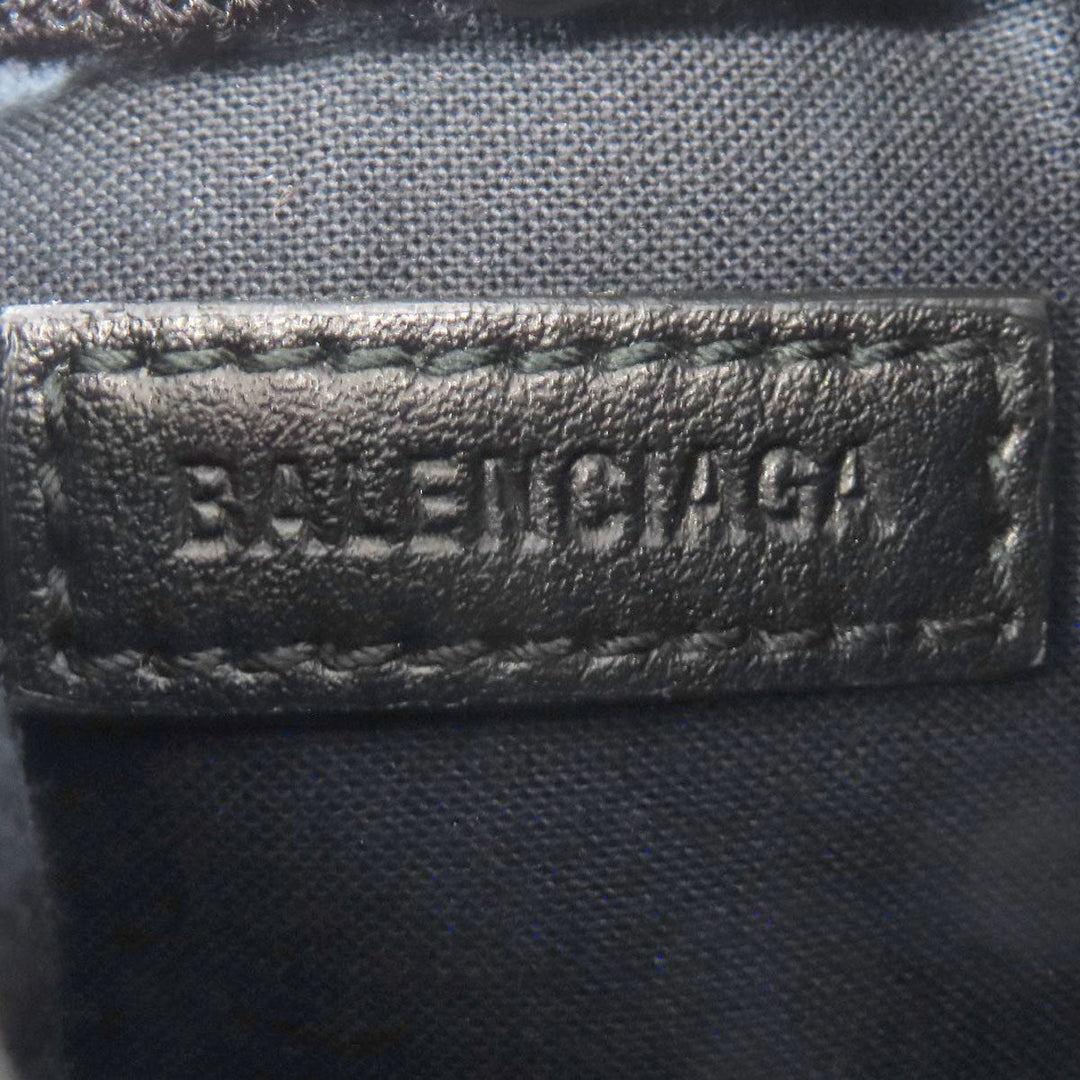 BALENCIAGA Shoulder Bag 532298 Nylon blue Shoulder pouch Women Used Authentic