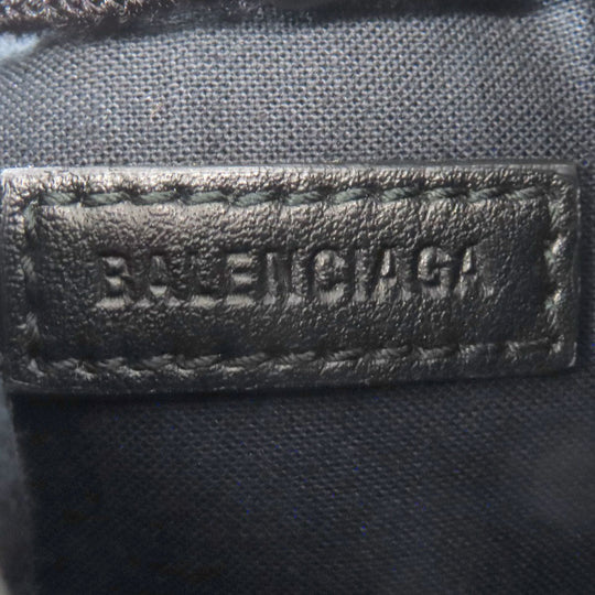 BALENCIAGA Shoulder Bag 532298 Nylon blue Shoulder pouch Women Used Authentic