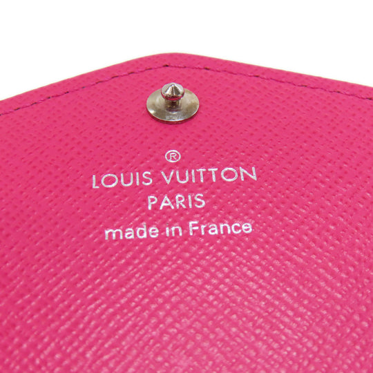 LOUIS VUITTON Long Wallet Purse M64322 Epi black Portefeuille Sara Women Used Authentic