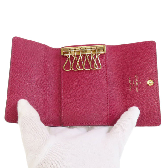 LOUIS VUITTON Key case Key holder  M60701 Monogram canvas Brown Multicles6